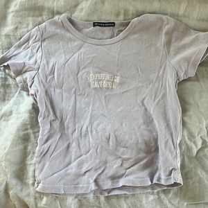 brandy Melville NewPort Beach crop top